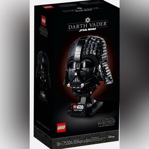 🌌 NEW LEGO Star Wars Darth Vader Bust Helmet-  834 pieces - 18+